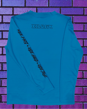 Load image into Gallery viewer, Cyan Long Sleeve Riding Jersey