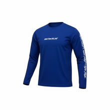 Load image into Gallery viewer, Blue Long Sleeve Riding Jersey