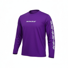 Load image into Gallery viewer, Purple Long Sleeve Riding Jersey