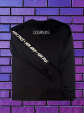 Load image into Gallery viewer, Black Long Sleeve Riding Jersey