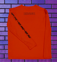 Load image into Gallery viewer, Orange Long Sleeve Riding Jersey
