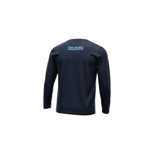 Black Long Sleeve Riding Jersey