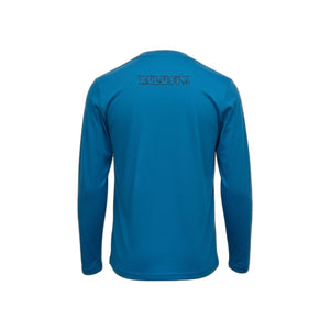 Cyan Long Sleeve Riding Jersey